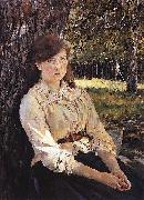 Valentin Serov Girl in the Sunlight. France oil painting artist
